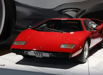 Roter Lamborghini Countach