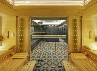 Relaxing spa area at The Ritz-Carlton Wolfsburg