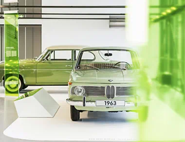 Front view of the BMW 1500