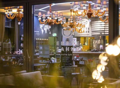 Exterior facade of the Café Erste Sahne