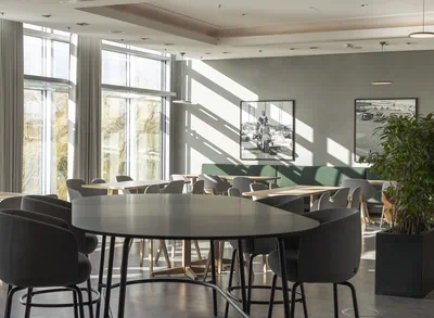 Interior view of the ESSZIMMER restaurant