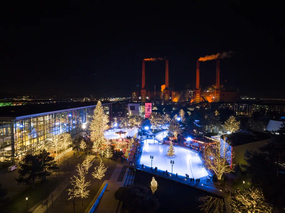 Impressionen vom Start des Wintermarktes in der Autostadt