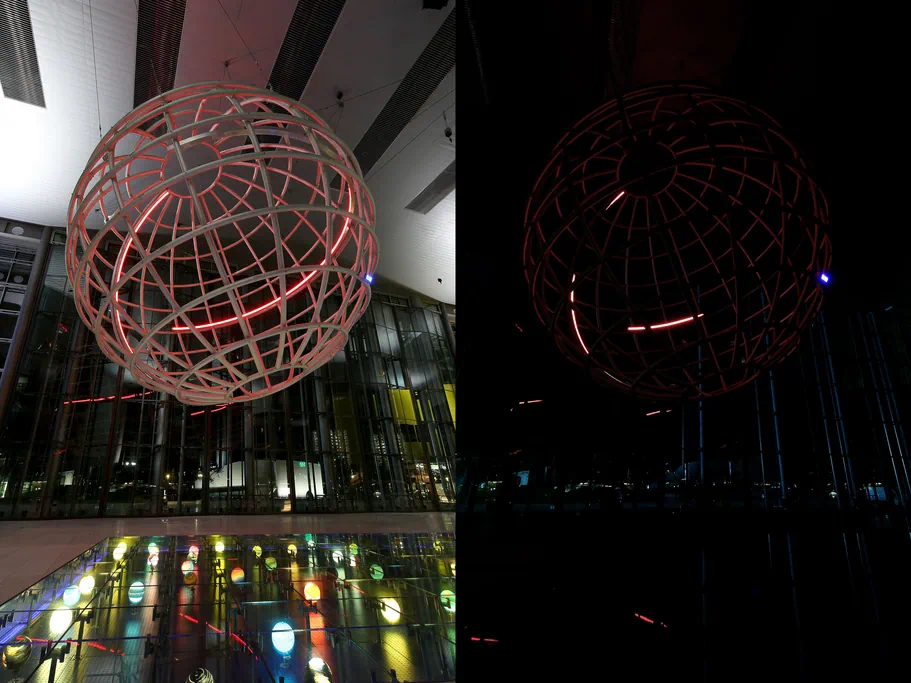 Autostadt schaltet die Lichter aus